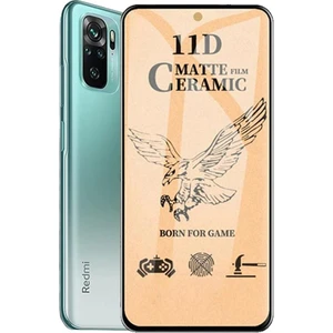 Xiaomi Redmi Note 10 Pro Tam Kaplama Mat Seramik Ekran Koruyucu