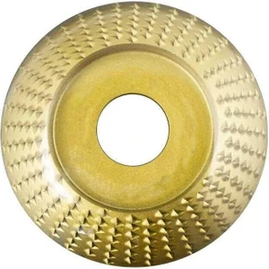 Avuç Taşlama Için Ahşap Aşındırıcı Törpü Disk 84 mm Yarı Küre