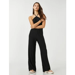 Halter Yaka Tulum Bol Paça