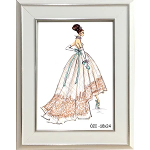 Özcanlar Çerçeve Hediyelik Çerçeve Dekorasyon Kişiye Özel Resim Çerçevesi Fotoğraf Çerçevesi Masaüstü 18X24