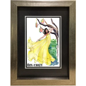 Özcanlar Çerçeve Hediyelik Çerçeve Dekorasyon Kişiye Özel Resim Çerçevesi 15X21