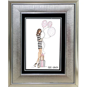 Özcanlar Çerçeve Hediyelik Çerçeve Dekorasyon Kişiye Özel Resim Çerçevesi Fotoğraf Çerçevesi Masaüstü Çerçeve  18X24