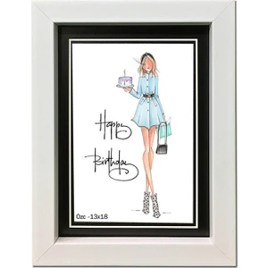 Özcanlar Çerçeve Hediyelik Çerçeve Dekorasyon Kişiye Özel Ev Home Ofis  Resim Çerçevesi 13X18