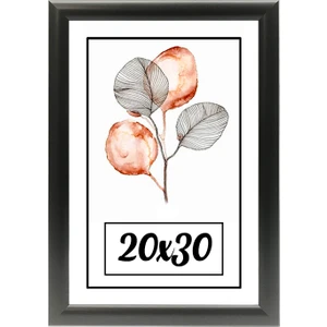 Özcanlar Çerçeve Hediyelik Çerçeve Dekorasyon Kişiye Özel Ev Home Ofis Resim Çerçevesi 20X30 Siyah