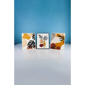 Özcanlar Çerçeve Plastik Arkalıklı Mdf Tablo Seti  Ucuz Tablo Dekorasyon Ayaklı Mdf  Tekli Baskılar 15X21