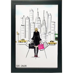 Özcanlar Çerçeve Hediyelik Çerçeve Ev Home Ofis Kişiye Özel Resim Çerçevesi Masaüstü 26X36