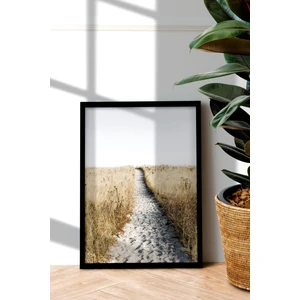 Özcanlar Çerçeve Çerçeveli  Tablo Modern Sanatsal Çerçeveler Dekorasyon  Ev Dekoru Konsept Tekli Çerçeve