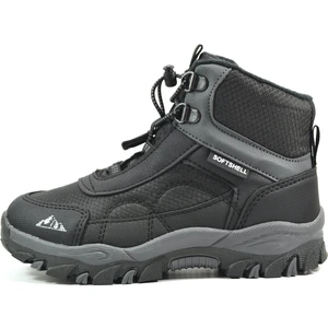 Alfa Siyah-Gri & Siyah-Kırmızı Lastikli Soft Shell Outdoor Erkek Çocuk Bot