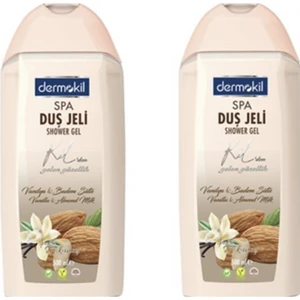 500 Ml Duş Jeli Vanilya Ve Badem Sütü 2'Li Set