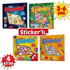 Yükselen Zeka Yayınları 3-6 Yaş Stickerlı Sudoku Seti