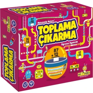 Yükselen Zeka Yayınları Yükselen Zeka Toplama ve Çıkarma Kutusu - Toplama Çıkarma Öğrenme Kartları