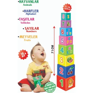 Eğitici Denge Kule Oyunu Dıytoy