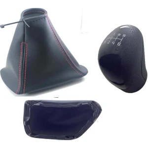 Vts Körük Sprinter W906 Crafter Vites Körüğü Kırmızı Dikiş ve Vites Topuzu 6 Ileri