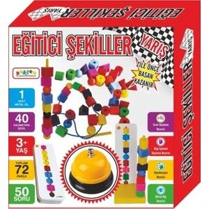 Oyuncak Ring Eğitici Şekiller Yarış Oyunu