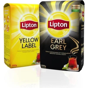 Yellow Label Dökme Çay 1000 Gr+Earl Grey Dökme Çay 1000 gr