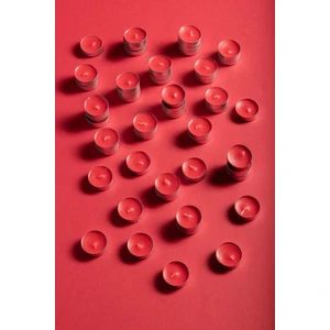 Missmolee 10 gr 50'li Tealight Kokulu Mum - Kırmızı