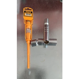 3/8 Buji Lokması Yıldız Mıknatıslı  14 mm Manyetik Mafsallı Buji Lokması
