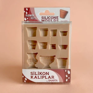 Silikon Kalıp Flower Pots