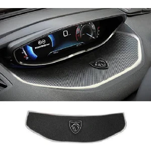 NP Aksesuar Peugeot Logolu Kaymaz Ped Beyaz