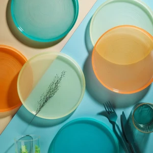 Circle 6'lı Pasta Tabağı Seti Asrt