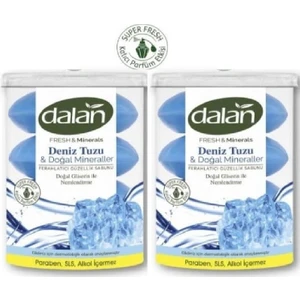 Fresh Minerals Duş Sabunu 8 Adet Deniz Tuzu 440 gr x 2 Paket