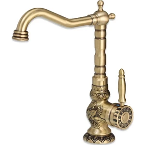 Eskitme Işlemeli Lavabo Bataryası