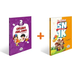 Öğretmen Evde Yayınları 2. Sınıf Okuma Anlama Kitabı - 2. Sınıf 5N1K Okuma Anlama Kitabı