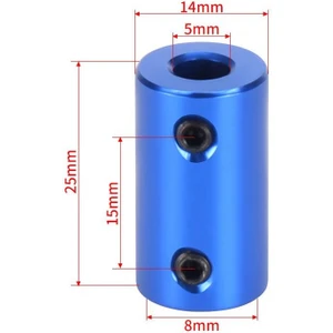 3D Yazıcı 5X8MM Sabit Kaplin Şaft