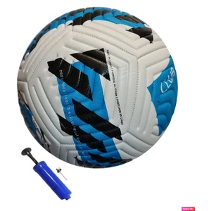 Halı Saha Futbol Topu 5 Numara Dikişli + El Pompası Hediyeli