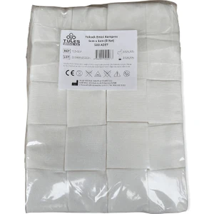 Yüksek Emici 5 x 5 8 Katlı 500'lük x 2 Paket Nonwoven Kumaş Tipi Spanç