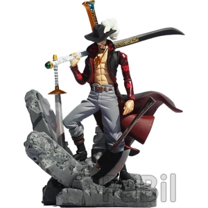 One Piece Anime Manga Aksiyon Figür 16 cm x 20 cm - Dracule Mihawk