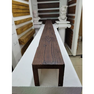Ankara Kartonpiyer Ahşap Görünümlü Strafor 11X11 cm Ceviz Renkli (1 Metre)