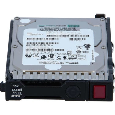 HP 300GB 2.5 12G 10k SAS HDD HotSwap Festplatte 862119-001 785410-001 mit Rahmen