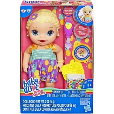 Baby Alive Lily ile Mama Eğlencesi