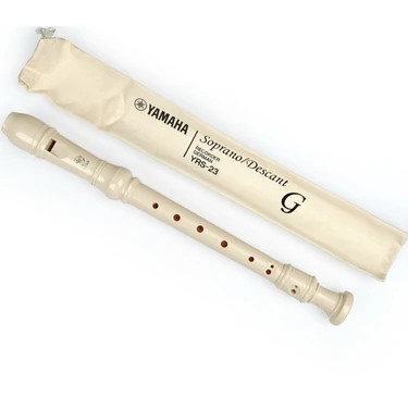 Yamaha Soprano Blok Flüt YRS-23 Temiz ve Berrak Tonlarıyla Müzikseverler için İdeal