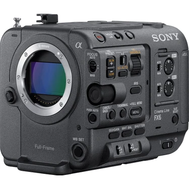 Sony Fx6 Full Frame 4K Sinema