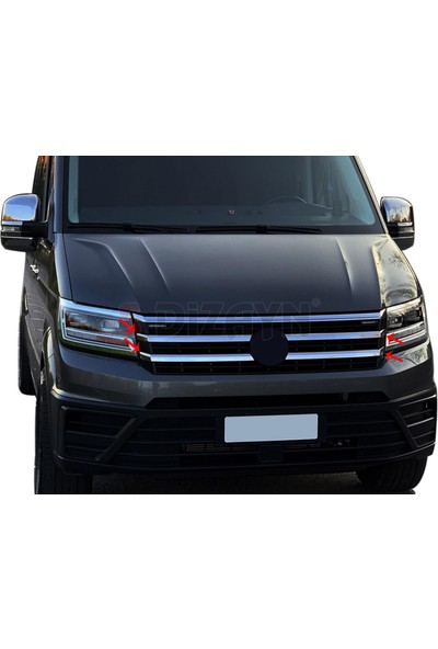 Aracım Oto Aksesuar S-Dizayn Vw Crafter Krom Ön Panjur 4 Prç 2017 Üzeri