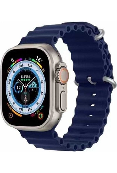 Lyon Tech Apple Watch 7 41MM Zore Krd-75 Silikon Kordon Saat Değildir.