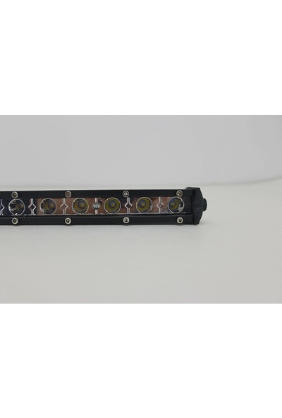 Aracım Oto Aksesuar Tek Sıra Off Road Uyumlu LED Bar 72W 24 LED 67 cm