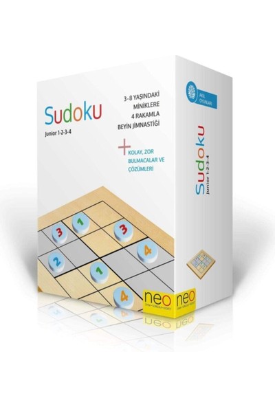 Neo-Toys Sudoku Junıor 1-2-3-4