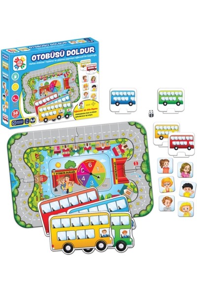 Akalli Oyuncak Otobüs Durağı Oyunu