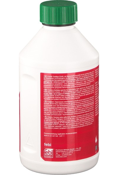 FEBI Hidrolik Direksiyon Yağı Yeşil 1 l