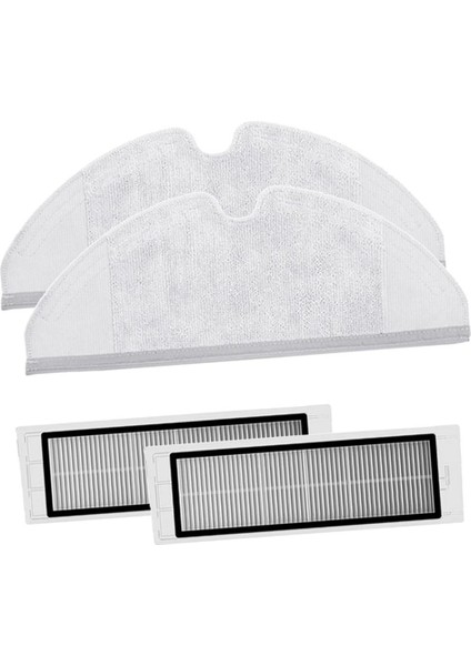 2pcs Moping Pad + Elektrikli Süpürge Için Hepa Filtresi(Yurt Dışından)