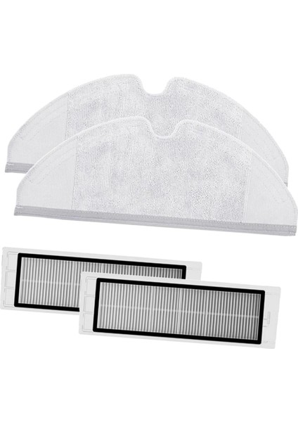 2pcs Moping Pad + Elektrikli Süpürge Için Hepa Filtresi(Yurt Dışından) indirimleri