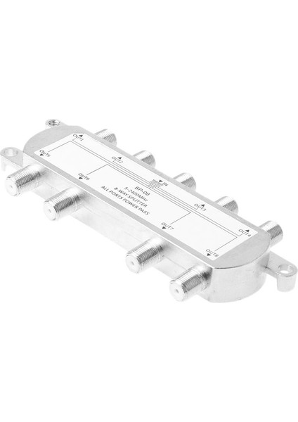 8 Yollu 5-2400MHZ Rg6 RG59 Koax Kablosu Hdtv Için Koaksiyel Ayırıcı(Yurt Dışından)