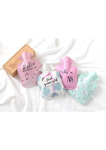 Karikatür Mini Su Enjeksiyonu Sıcak Su Çantası Taşınabilir El Isıtıcı (Yurt Dışından) fırsatları