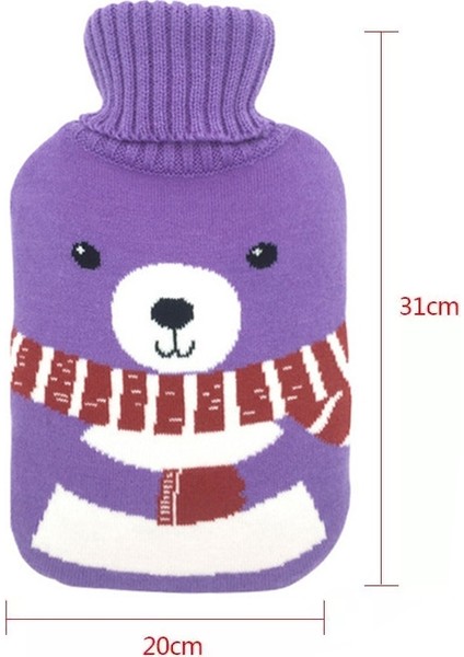 Sıcak Su Şişesi Su Dolu Örgü Şişe Kadife Çanta (Yurt Dışından) fiyatları