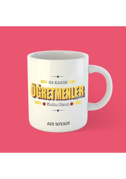 Öğretmenler Günü Bardak Kupa-3