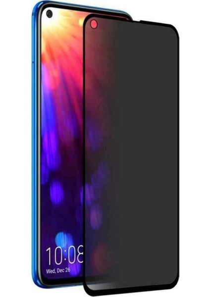 Huawei Nova 5t Hayalet Ekran Koruyucu Yandan Bakınca Görünmeyen
