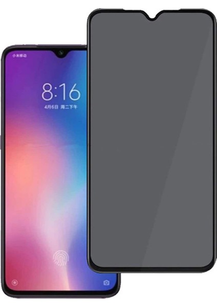 Oppo A12 Hayalet Ekran Koruyucu Yandan Bakınca Görünmeyen